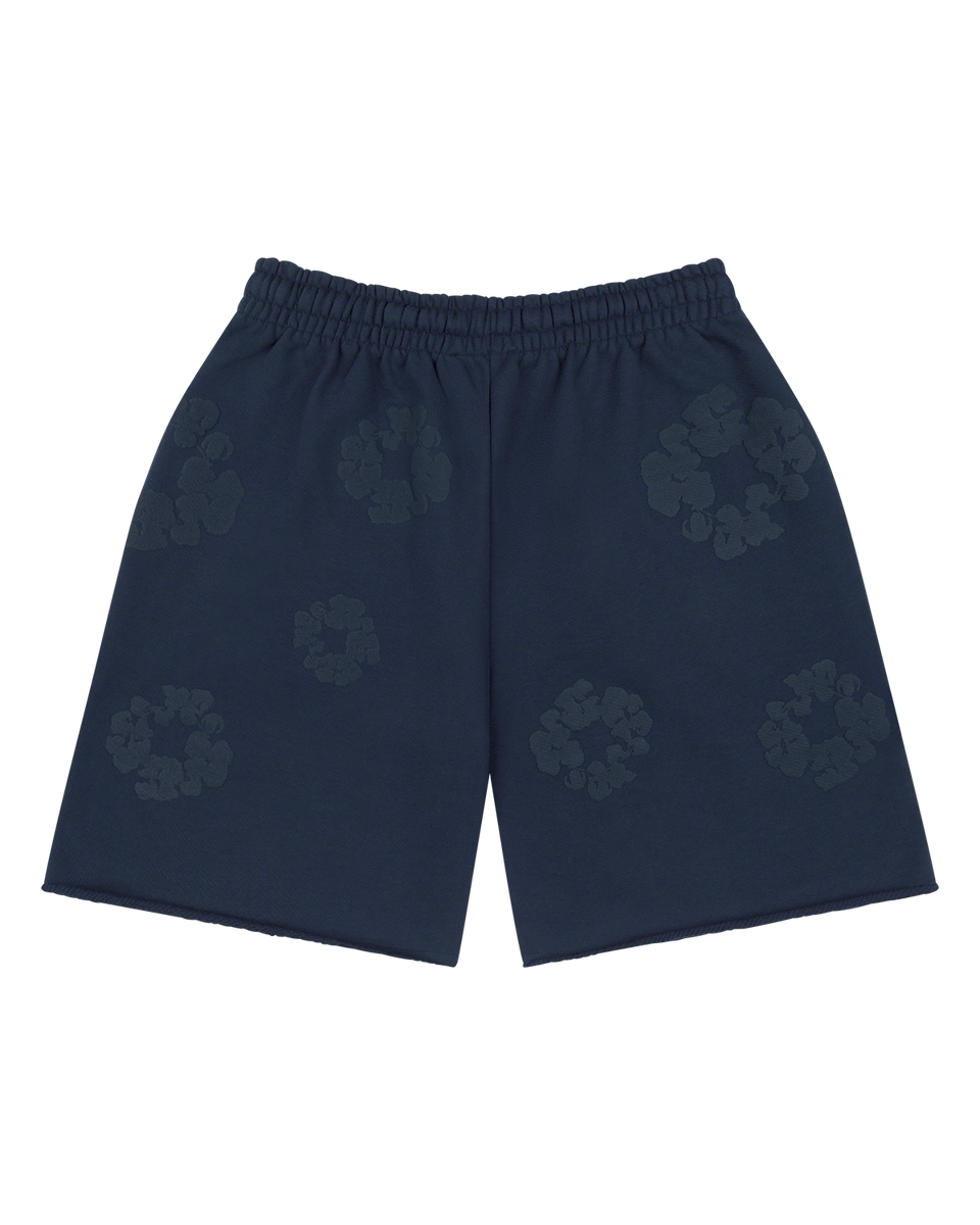 Mono Cotton Wreath Sweatshorts Navy