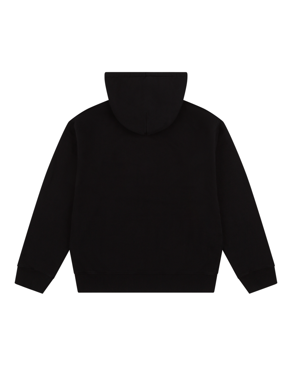 Black Cherub Hoodie Black