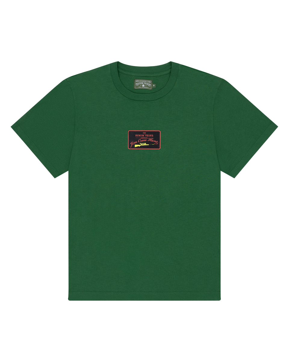 Jim Crow Hunt Tee Green