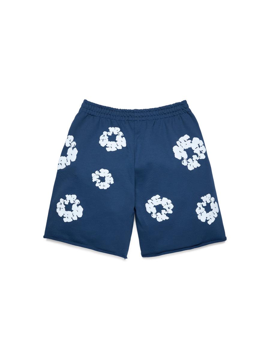 Cotton Wreath Sweatshorts Navy