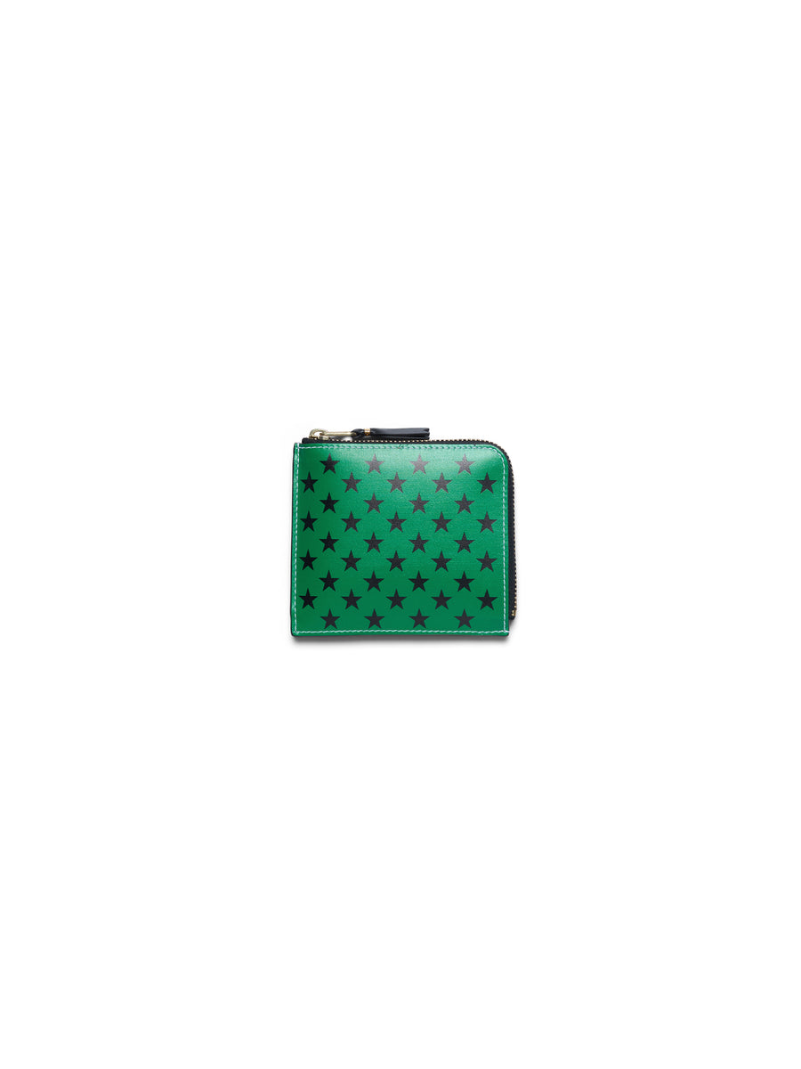 Pan-African American Flag Zip Around Wallet