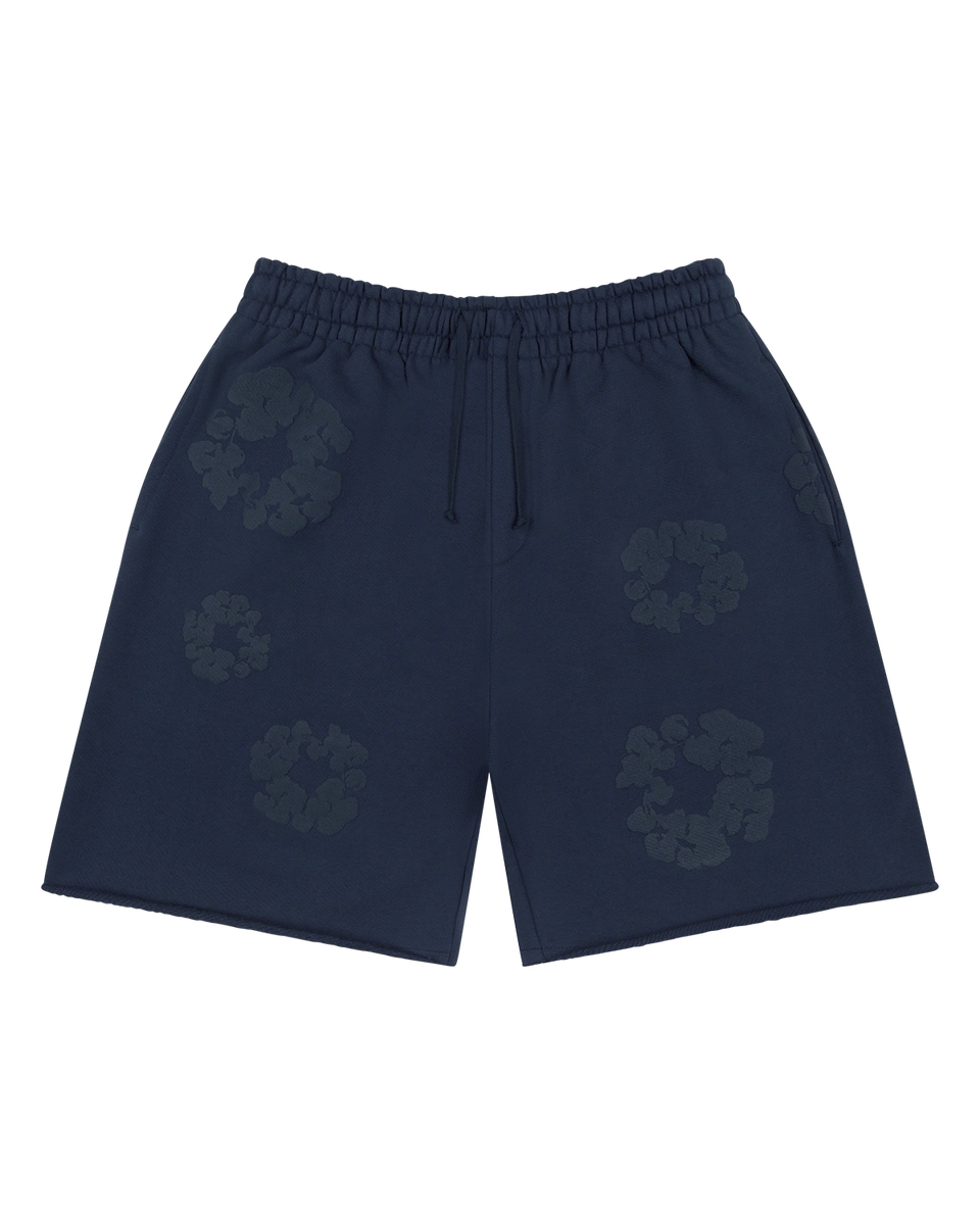 Mono Cotton Wreath Sweatshorts Navy