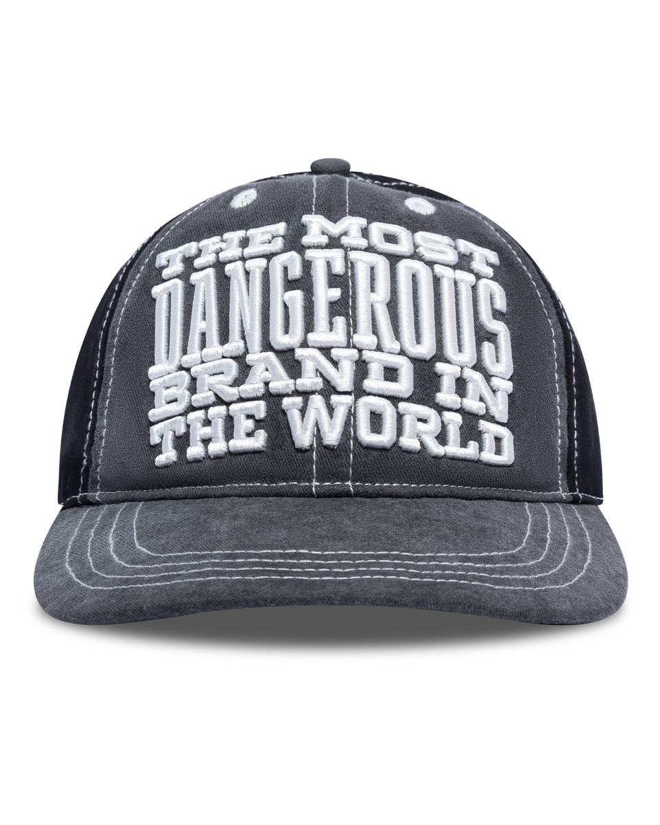 Most Dangerous Brand Cap Black