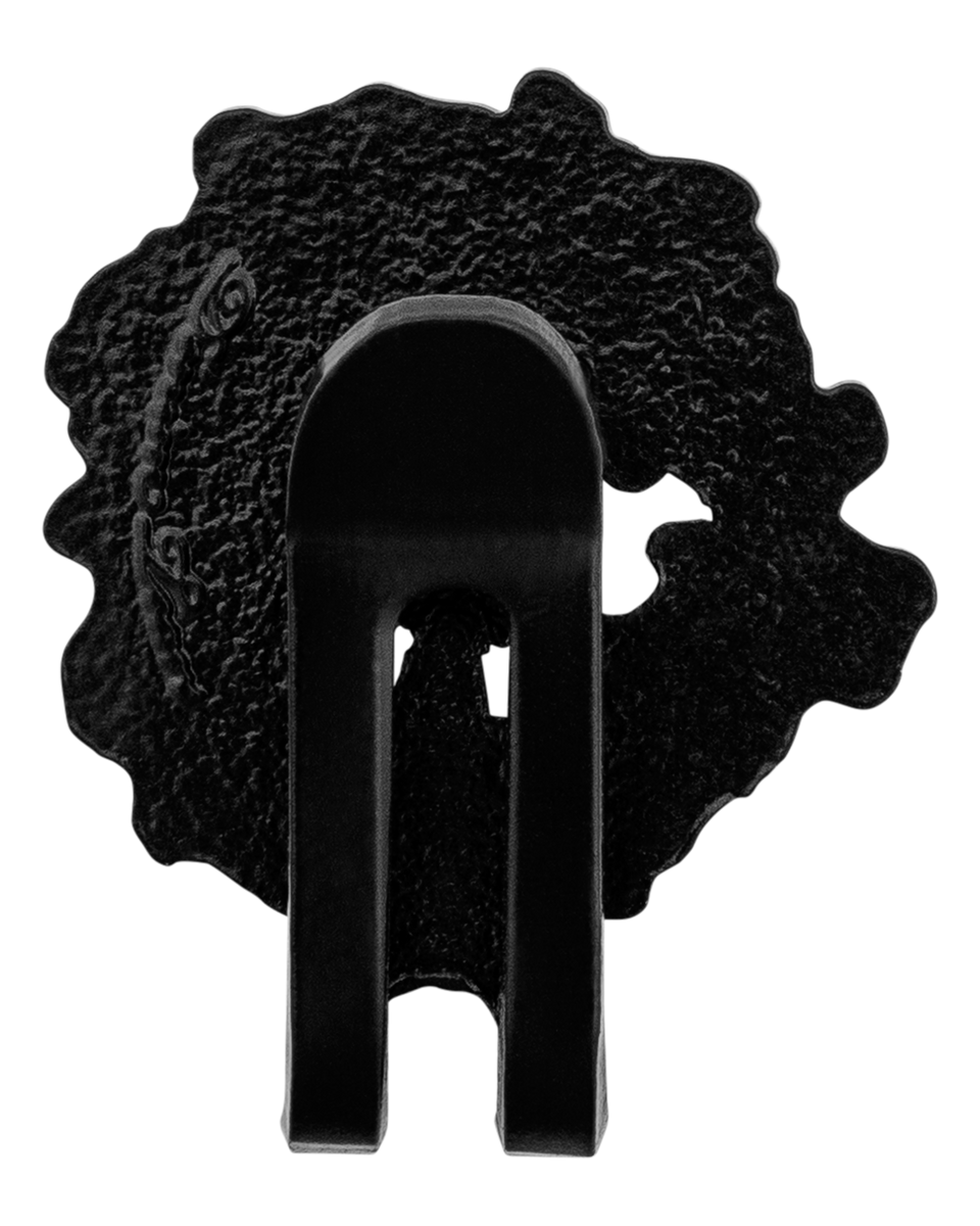 Peace Wreath Hat Clip