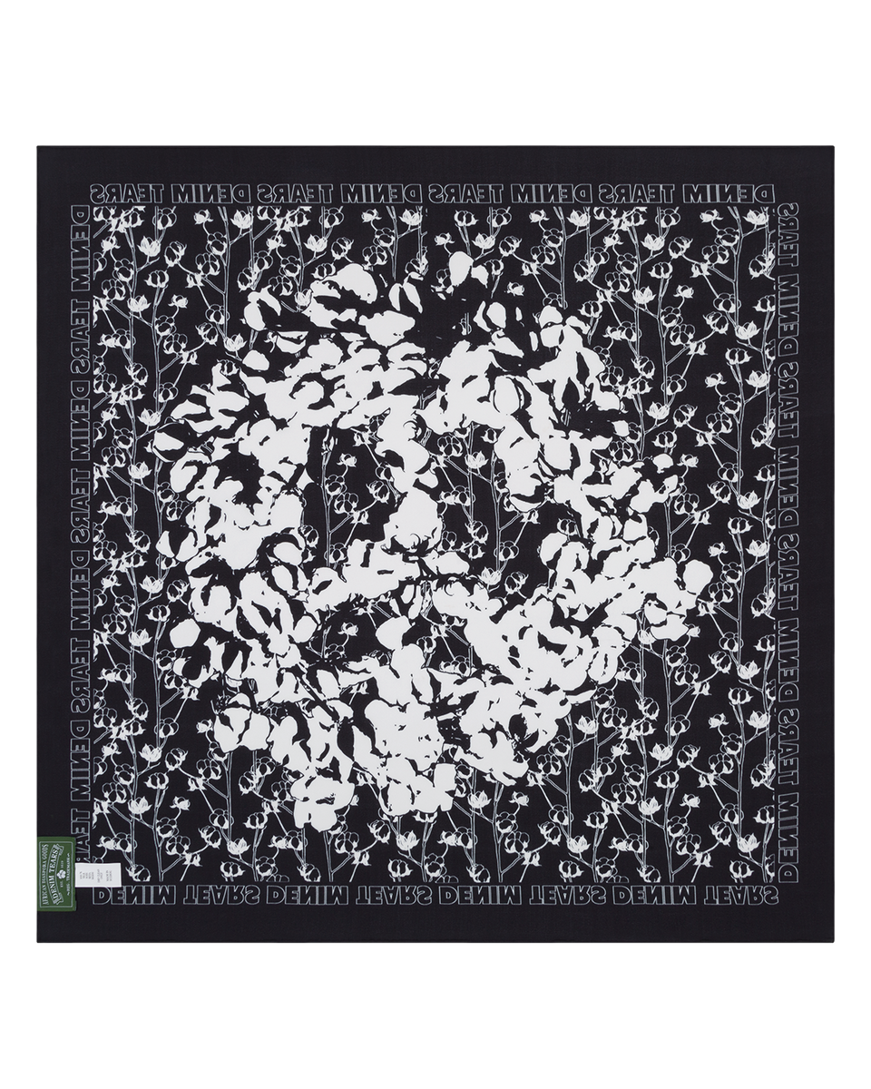 Peace Wreath Silk Scarf