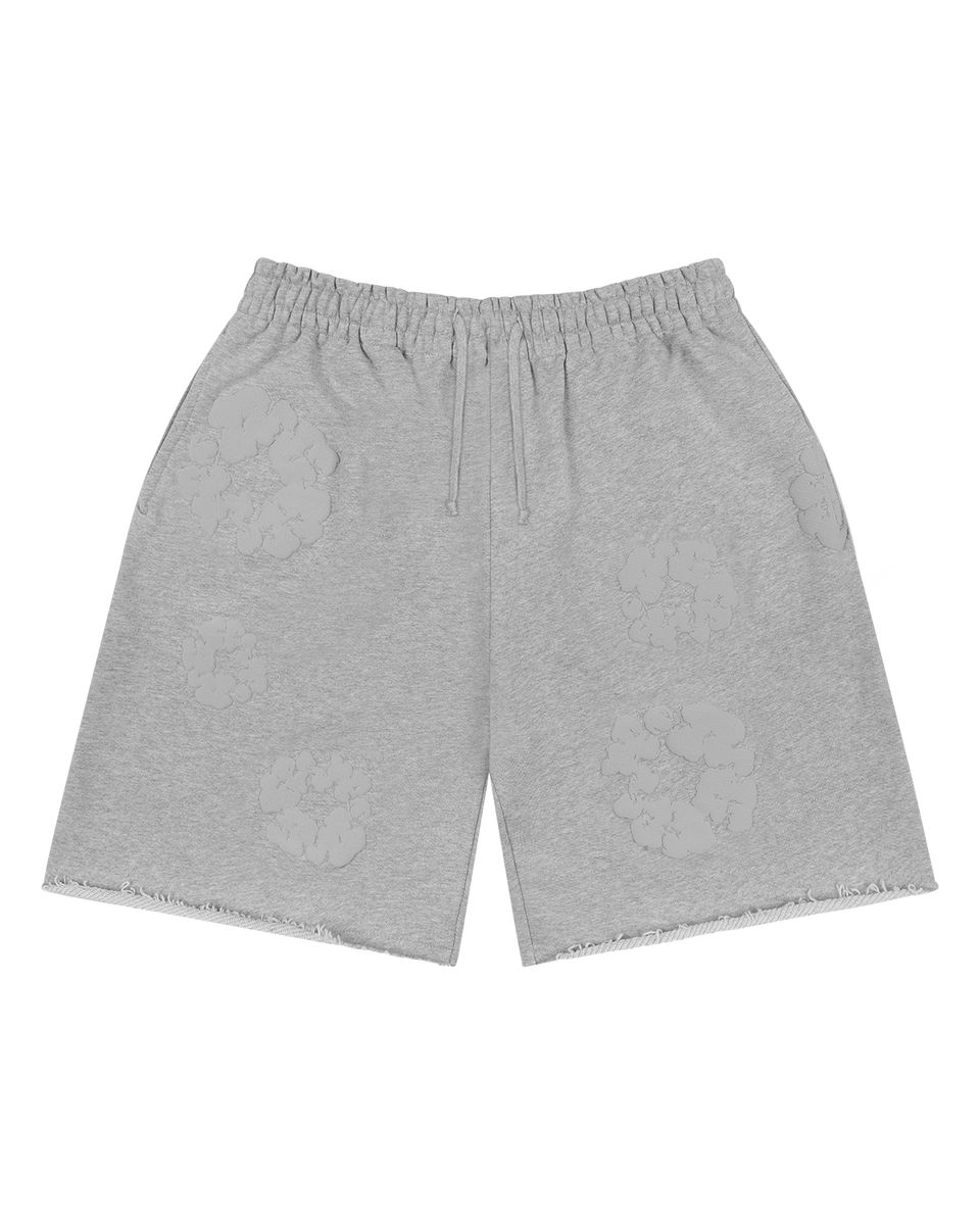 Mono Cotton Wreath Sweatshorts Grey