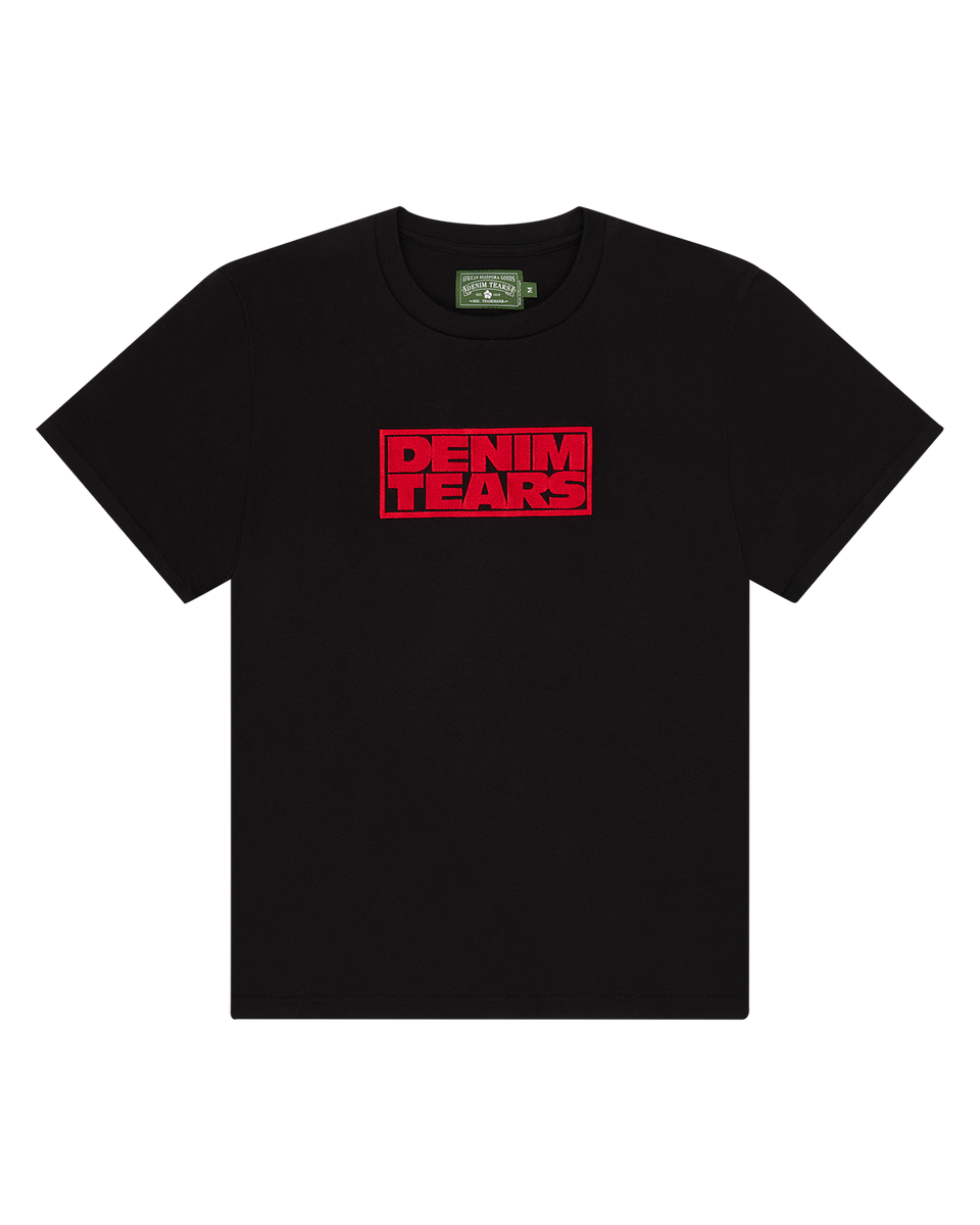 Larmes de Denim Tee Black