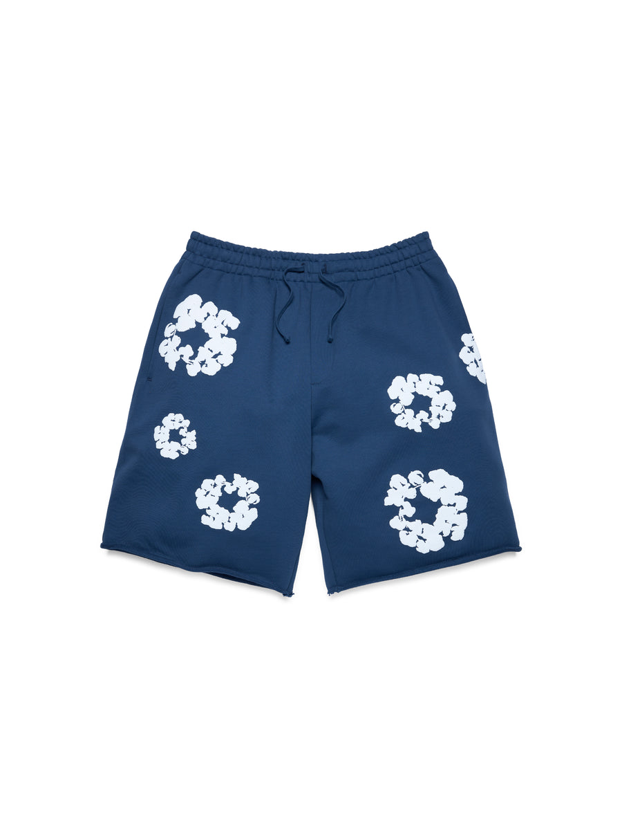 Cotton Wreath Sweatshorts Navy
