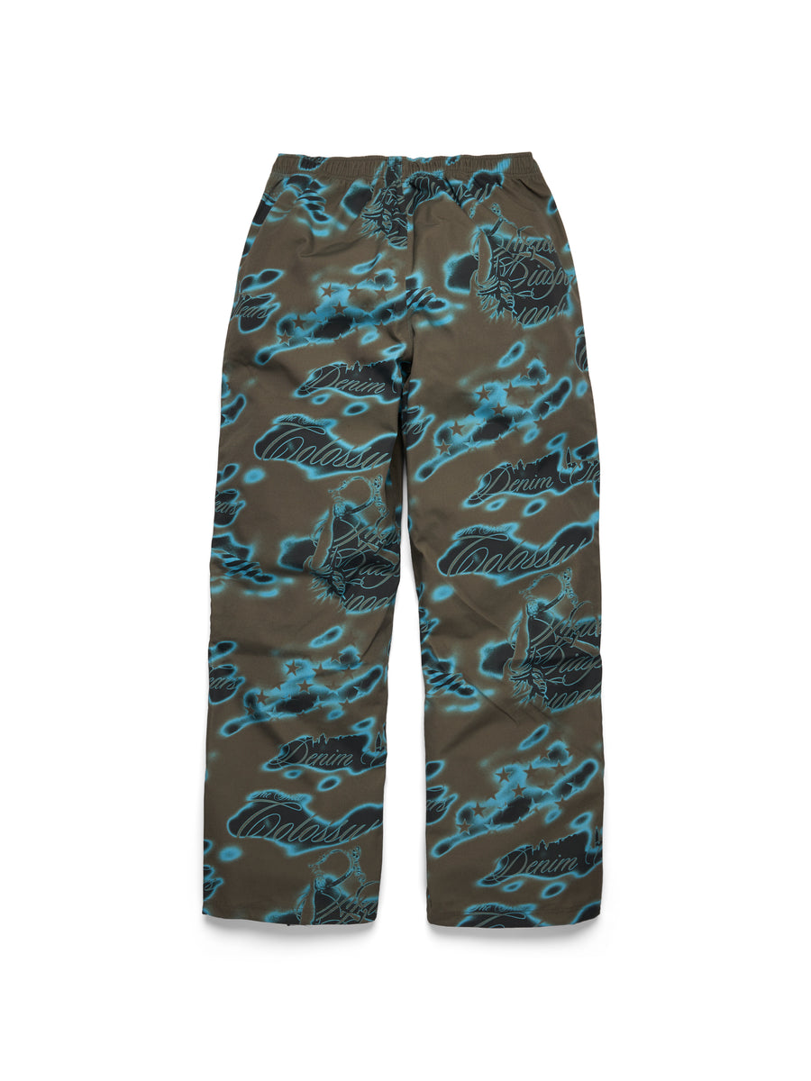 Cloud Camo Taped Seam Shell Pants