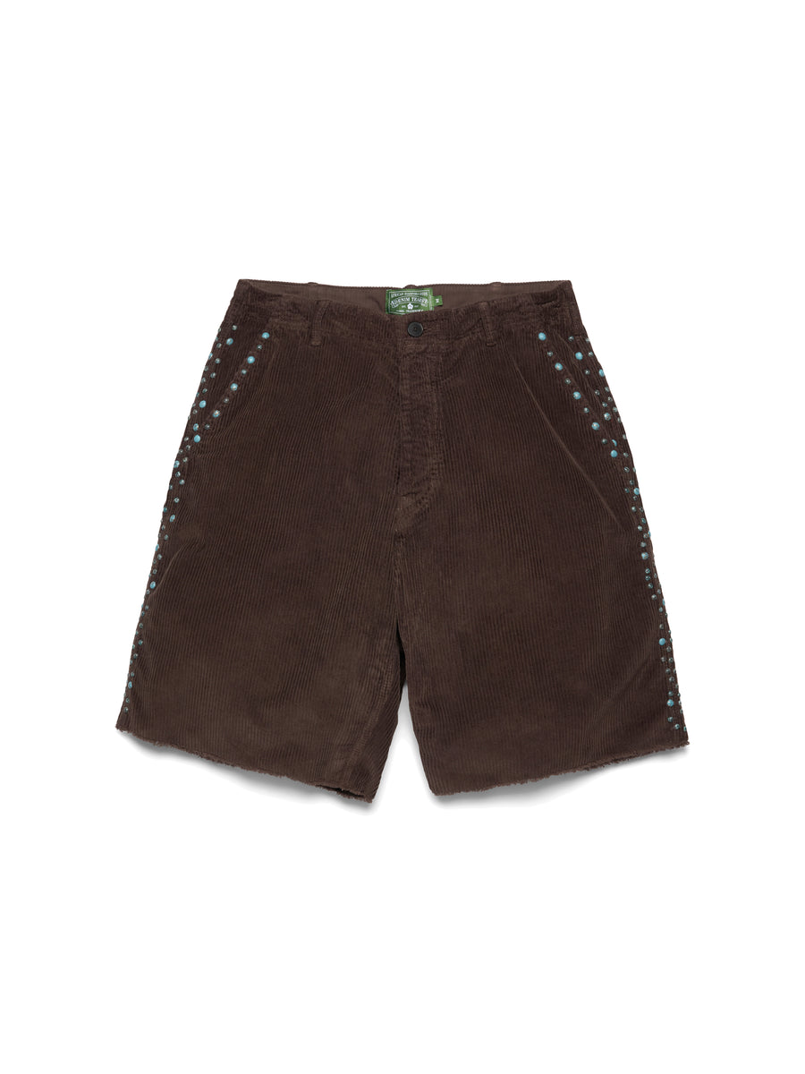 Oxidized Studs Corduroy Shorts