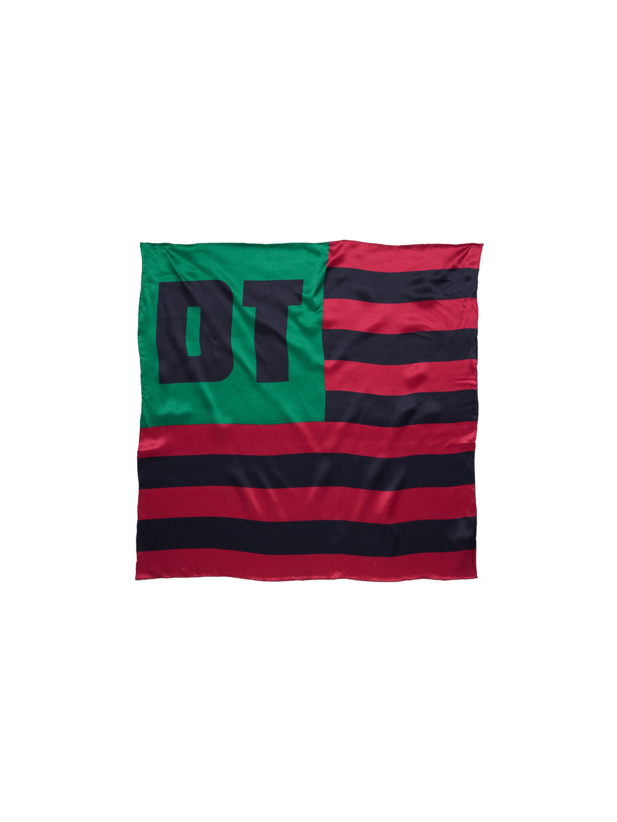 DT Flag Silk Scarf
