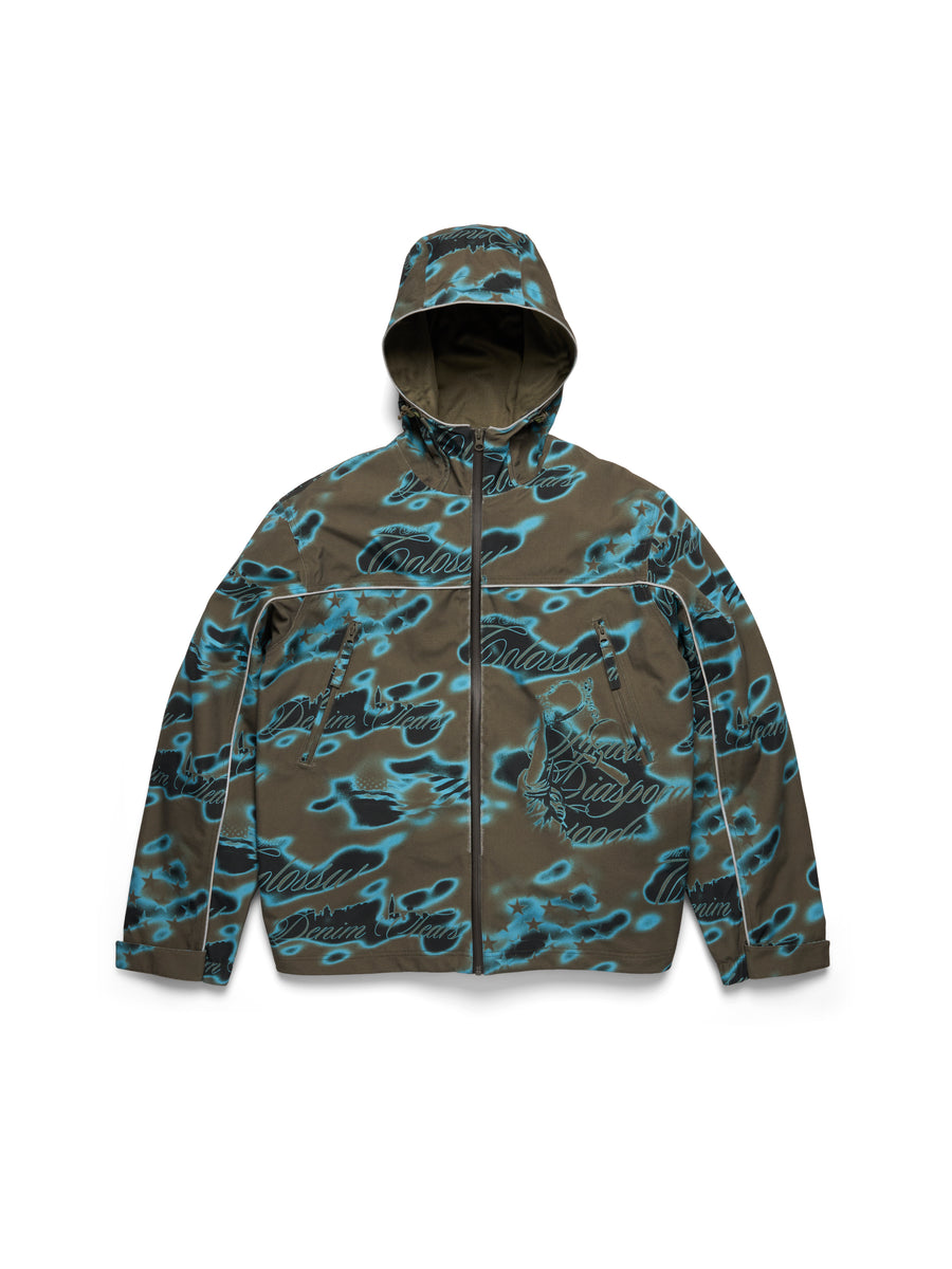Cloud Camo Taped Seam Shell Jacket